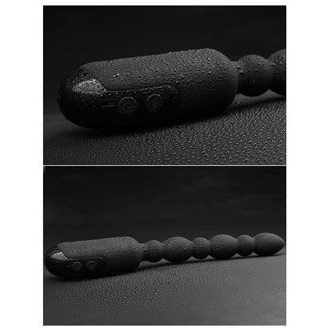 Flexible Wireless Anal Beads Dildo Vibrator Butt Plug G Spot Prostate