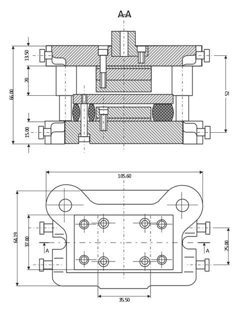Resultado De Imagen De Detailed Assembly Drawing Autocad 3d Drawings