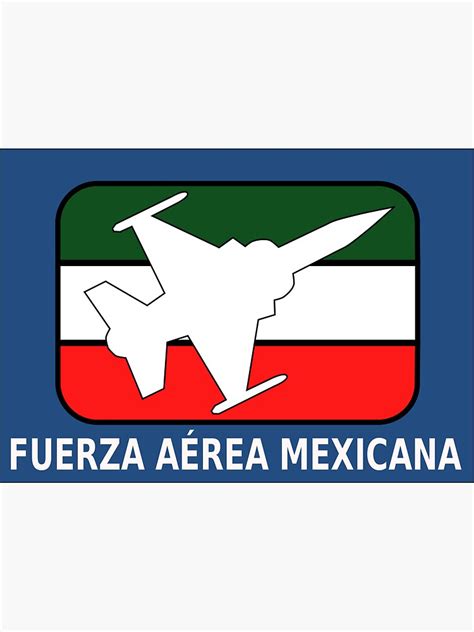Logo Of The Mexican Air Force Sticker By Abbeyz71 Redbubble
