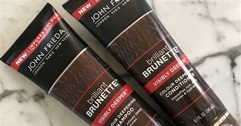 Lola S Secret Beauty Blog John Frieda Brilliant Brunette Colour