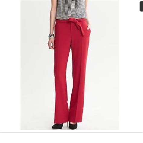 Adorable Red Dress Pants Cool For Summertime Red Dress Pants