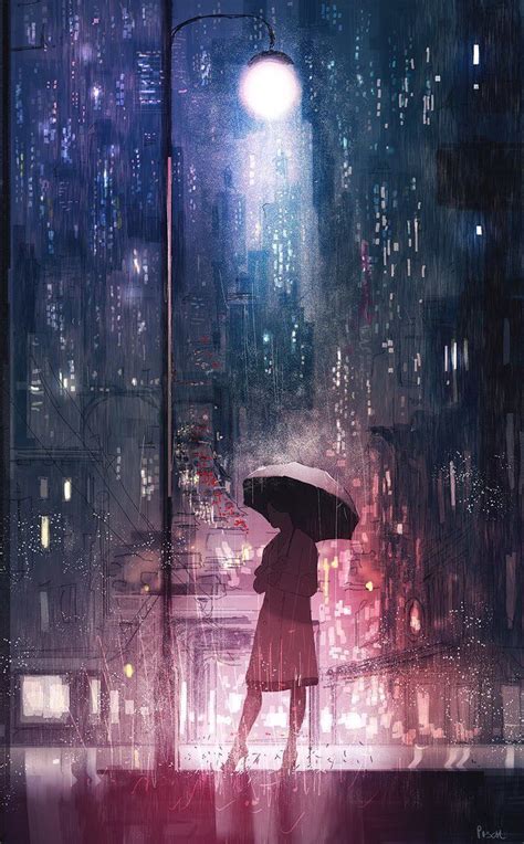 Raining Anime Wallpapers Top Free Raining Anime Backgrounds