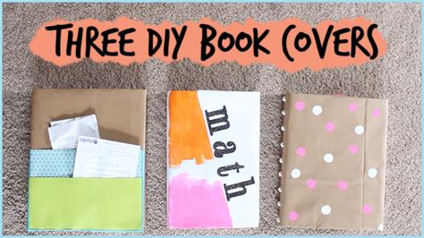 Or bought a book by its cover? Three DIY Book Covers for Back to School | #DIYwithPXB ...