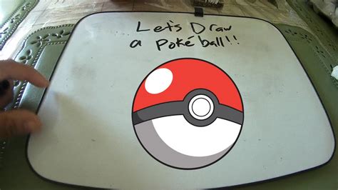 How To Draw A Pokeball Simple Drawing Youtube