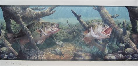 Decorate your home for less with over thousands of borders to choose from. 43+ Wallpaper Borders Fishing Bass on WallpaperSafari
