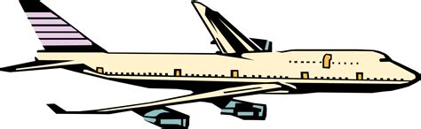 Aircraft Clipart Jumbo Jet Airplane Png Download Full Size