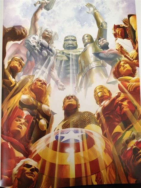 Pin By Atanu Ghosh On Hh Marvel Art Avengers Fan Art Alex Ross