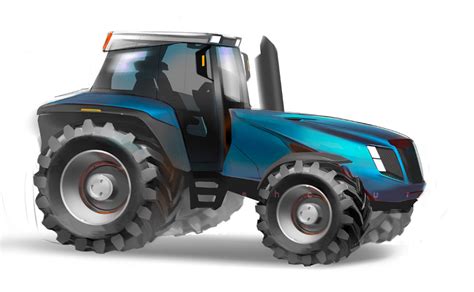 Sketches Of Tractors On Behance Monster Trucks Cars Trucks Big Tractors Flying Car Car