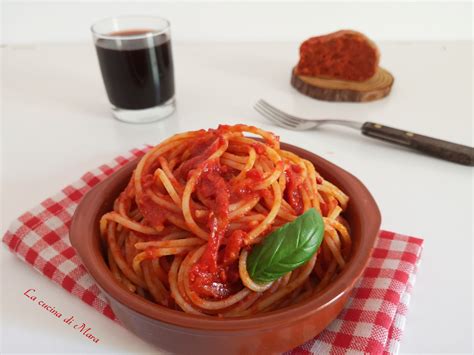 Spaghetti Con La Nduja La Cucina Di Mara