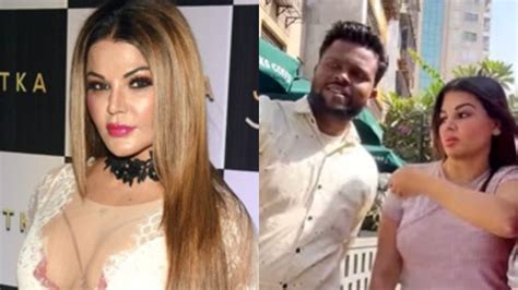 Man Trying To Touch Drama Queen Rakhi Sawant While Taking Selfie Actress Said Now I Am Married