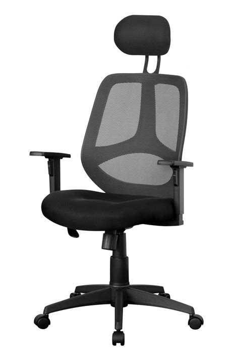 Office Chair Florence 2 Fabric Desk Chair 120 Kg Armrest Black