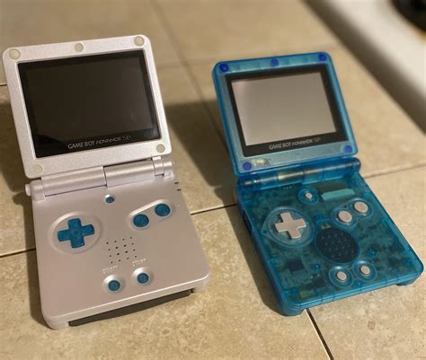 Gameboy Advanced Sp Pearl Whiteglow In The Dark Buttons Ags 101 And