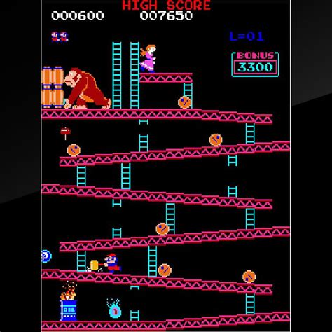 Donkey Kong Four Quarters Arcade Bar