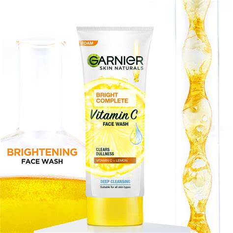 Buy Garnier Bright Complete Brightening Facewash 50 G Online Purplle