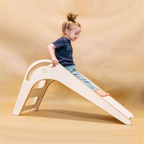 Meowbaby Kids Slide Junior Wooden Slide For Kids Childrens Etsy