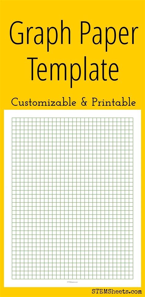 Graph Paper Template Graph Crochet Printable Graph Paper Paper Template