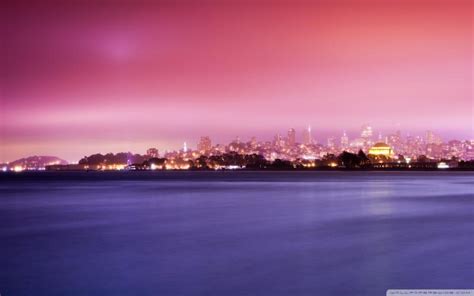 Hd Gorgeous Cityscape In Pastel Colors Wallpaper Download Free 55233