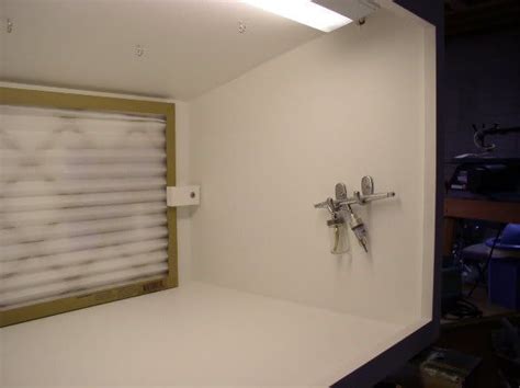 Blower, 265 cfm, 115v, 1.95/1.86a, 1610 rpm; Home Made Airbrush Spray Booth | Airbrush spray booth ...