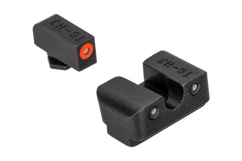 Truglo Tritium Pro Glock Low Sight Set Orange Tg231g1c