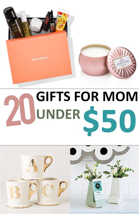 If you're looking for mother's day rings, bracelets, or earrings, look gift your mom a sentimental option this mother's day with a beautiful birthstone ring fit for a queen. 20 Gifts for Mom Under $50 - Sunlit Spaces | DIY Home ...