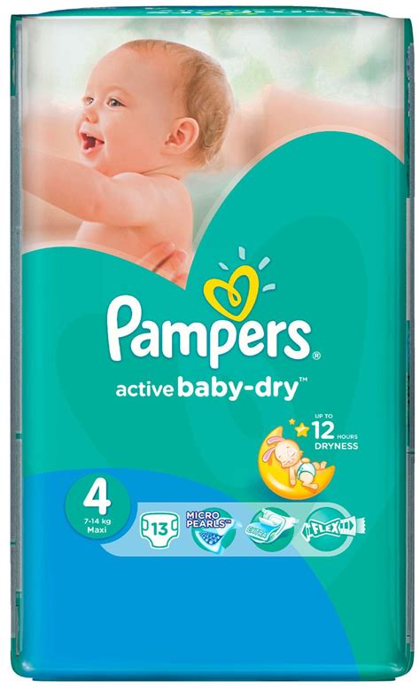 Storebg Pampers Active Baby Dry 4 Maxi Пелени за еднократна