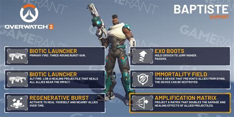 Overwatch 2 Baptiste Guide Tips Abilities And More