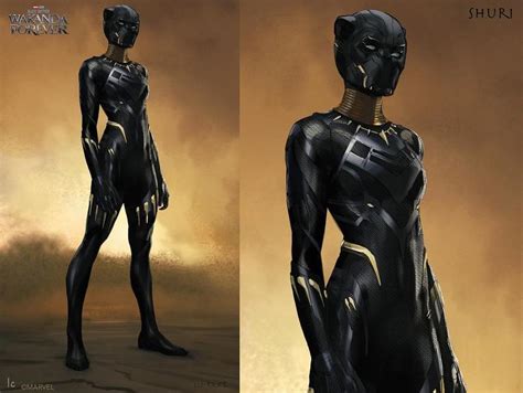 Mcu 14 Rejected Designs For Shuri’s Black Panther Costume Photos