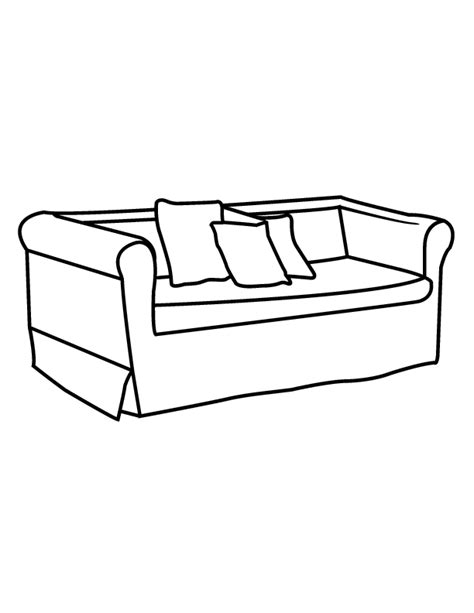 Coloring Pages For Furniture Coloring Pages
