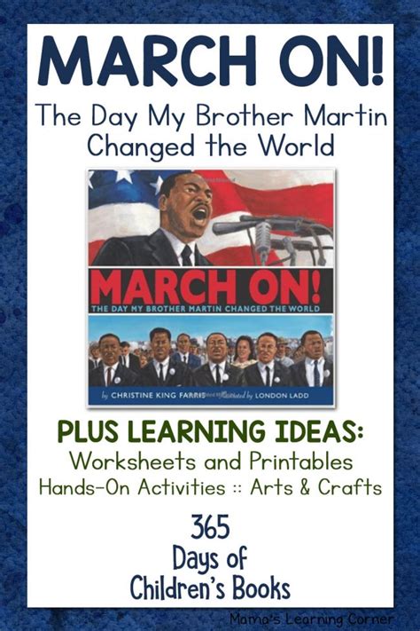 March On The Day My Brother Martin Changed The World Childrens Book