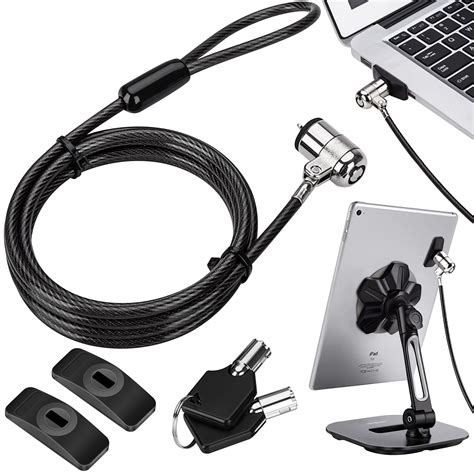 Buy Abovetek Laptop Lock Lock Security Cable 2 Keys Durable Steel