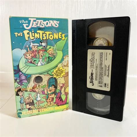 The Jetsons Meet The Flintstones Movie Vhs Hanna Barbera Picclick