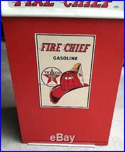 Sold and shipped by diecast models wholesale. VINTAGE 1960s TEXACO FIRE-CHIEF WOLVERINE METAL TOY GAS ...