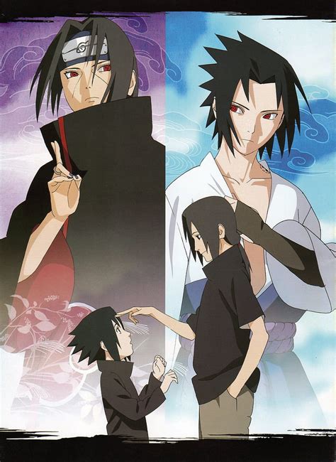 Sasuke And Itachi Uchiha Brothers