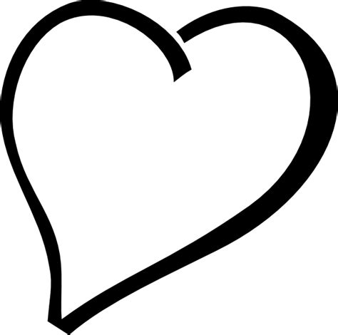 Search more hd transparent white hearts image on kindpng. Single Black Heart Clip Art at Clker.com - vector clip art ...