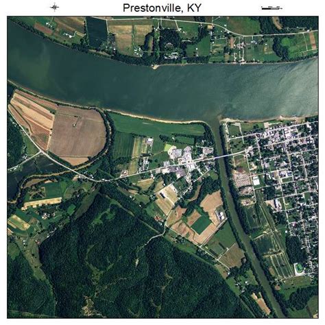 Aerial Photography Map Of Prestonville Ky Kentucky
