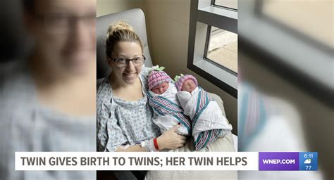 Wow Identical Twin Gives Birth To Identical Twins With Twin Sisters Help