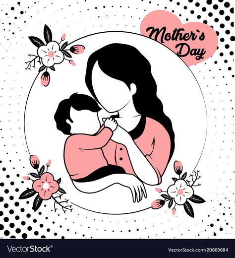 Mothers Day Royalty Free Vector Image Vectorstock