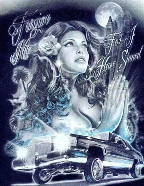 Are you looking for the best images of lowrider drawing images? Pin by Carmen Zamarripas on Lowrider art | Chicano ...