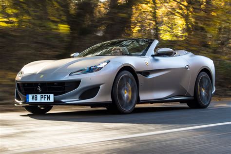 It's the pair of intakes that sit low and wide apart in the bumper, adding menace. New Ferrari Portofino 2018 review | Auto Express
