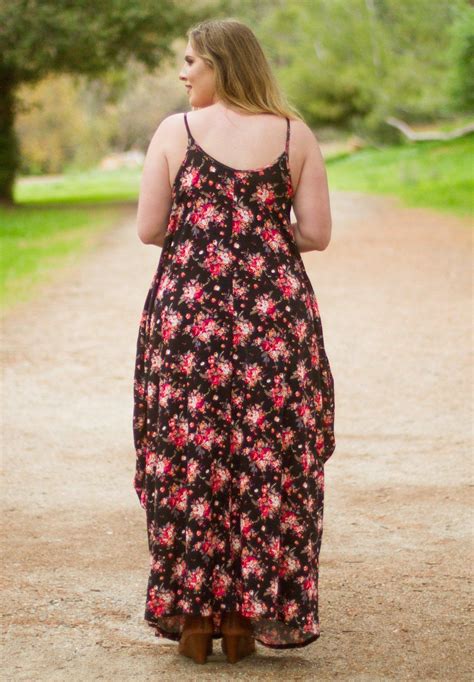 Women S Plus Size Dress Layla Maxi Dress In Rose Garden SWAK