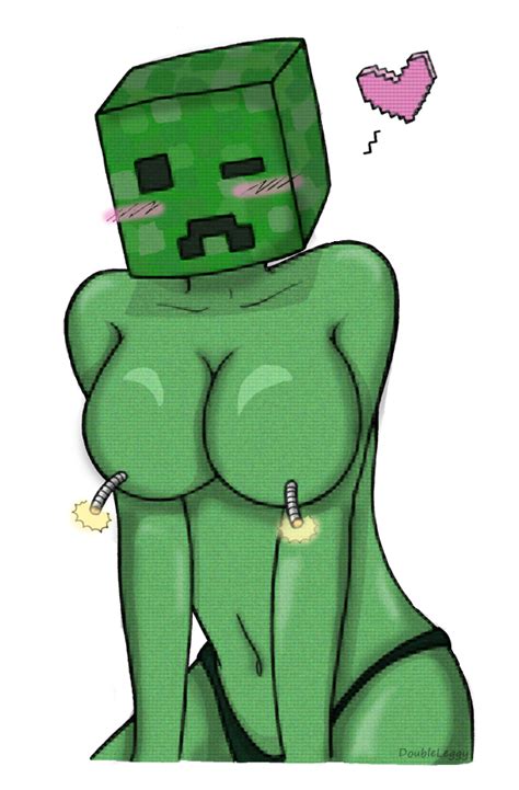 Rule 34 Bomb Creeper Doubleleggy Artist Minecraft Tagme Weaponized Breasts 889522