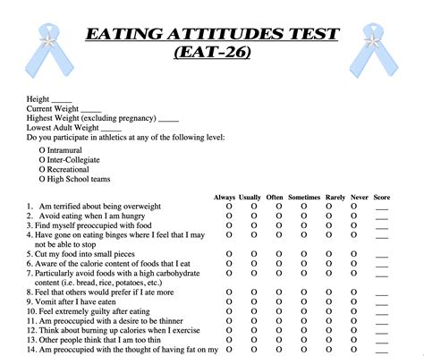 Eating Disorder Examination Questionnaire