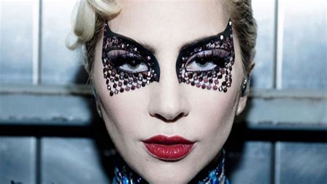 this is how lady gaga got her spider woman esque makeup look at the