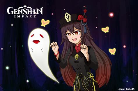 Cant wait for her to arrive wwww. Aiya! Just made my first Hu Tao fanart : Genshin_Impact