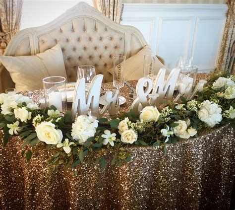 Mr And Mrs Table Sweetheart Table Sweetheart Table Wedding Backdrop Sweetheart Table Wedding