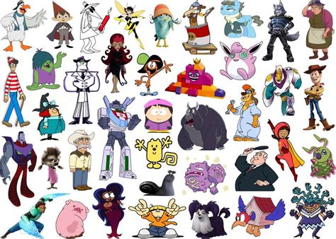Click The W Cartoon Characters II Quiz By Ddd