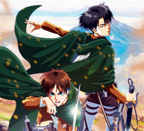 Levi And Eren Wallpapers Well Youre In Luck Because Here They Come