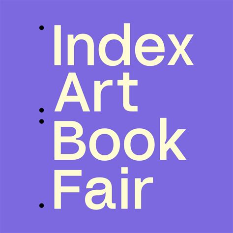 Index Art Book Fair