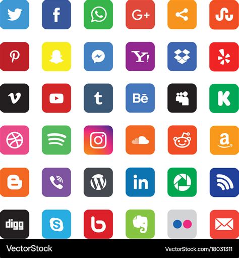 Social Media Icons Svg Free Download Ksetriple