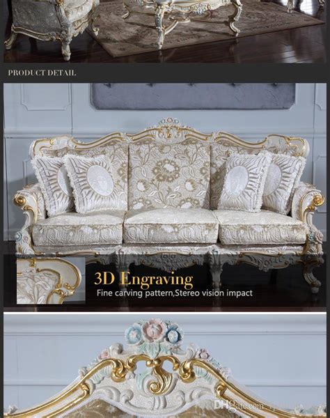 Best Royalty Classic Sofa Set Baroque Style Classic Living Room Set